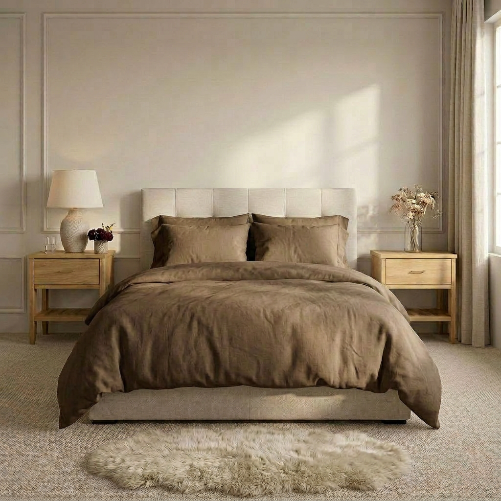 Organic Bamboo Cooling Duvet Cover Set
