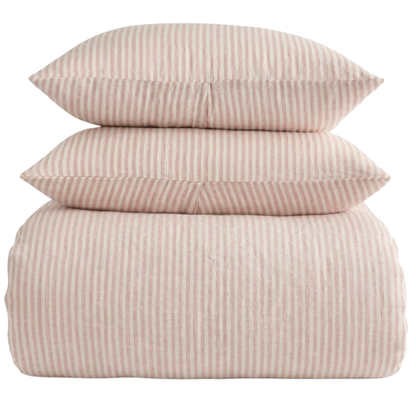 Organic European Flax Linen Duvet Cover Set