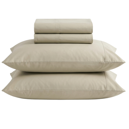 Organic Classic Cotton Percale Sheet Set