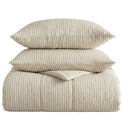 Organic European Flax Linen Duvet Cover Set