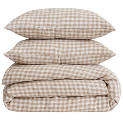 Organic European Flax Linen Duvet Cover Set