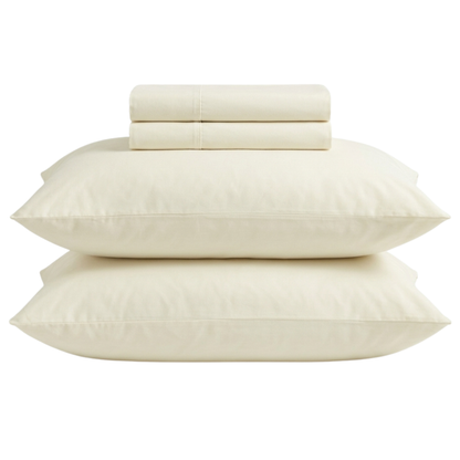 Organic Classic Cotton Percale Sheet Set