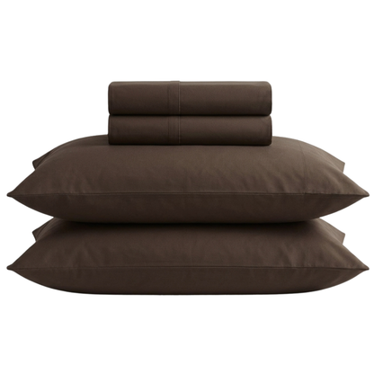 Organic Classic Cotton Percale Sheet Set