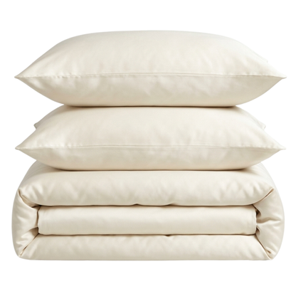 Organic Bamboo Cooling Duvet Cover Set
