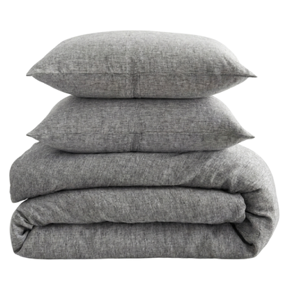 Organic European Flax Linen Duvet Cover Set
