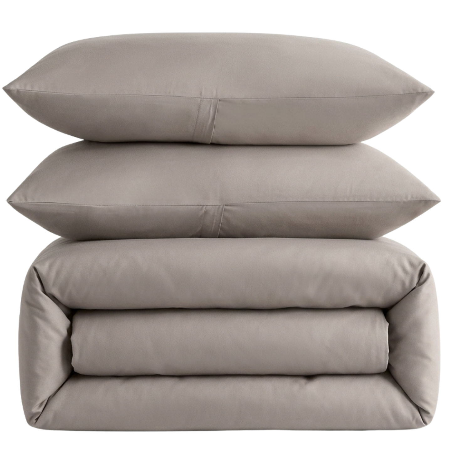 Organic Classic Cotton Percale Duvet Cover Set