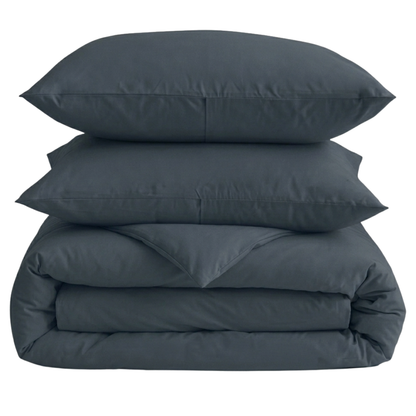 Organic Brushed Cotton Cozy Duvet Cover Set