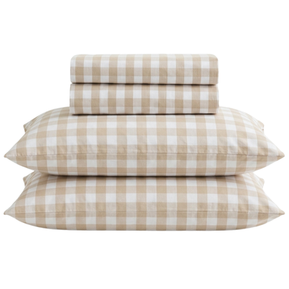 Organic Classic Cotton Percale Sheet Set