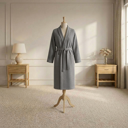 Βαμβακερό Μπουρνούζι Βάφλας