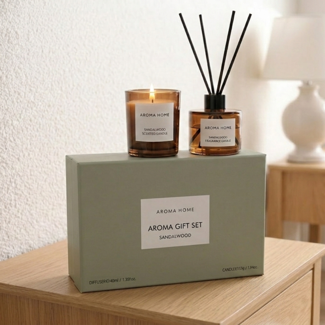 Morvielle Sandalwood Essence Collection – 2Pcs Gift Box