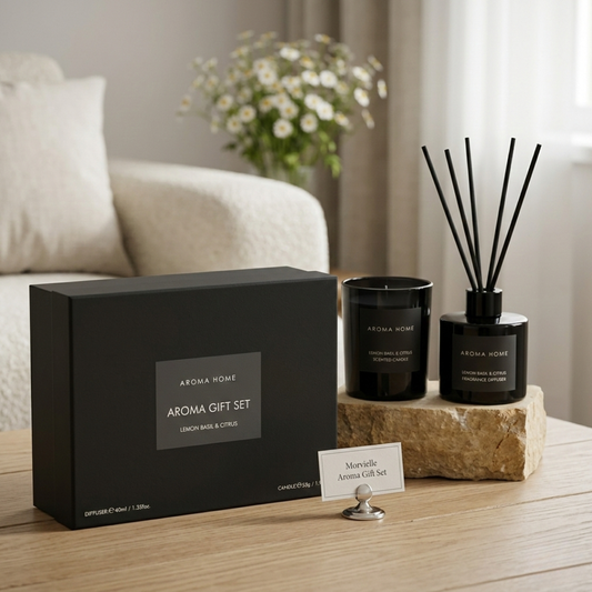 Morvielle Sandalwood Essence Collection – 2Pcs Gift Box