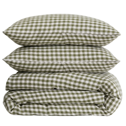 Organic European Flax Linen Duvet Cover Set