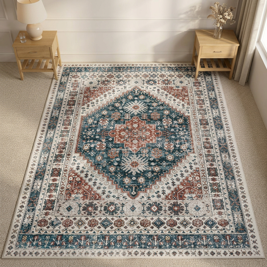 Morvielle Heritage Calm Floral Rug