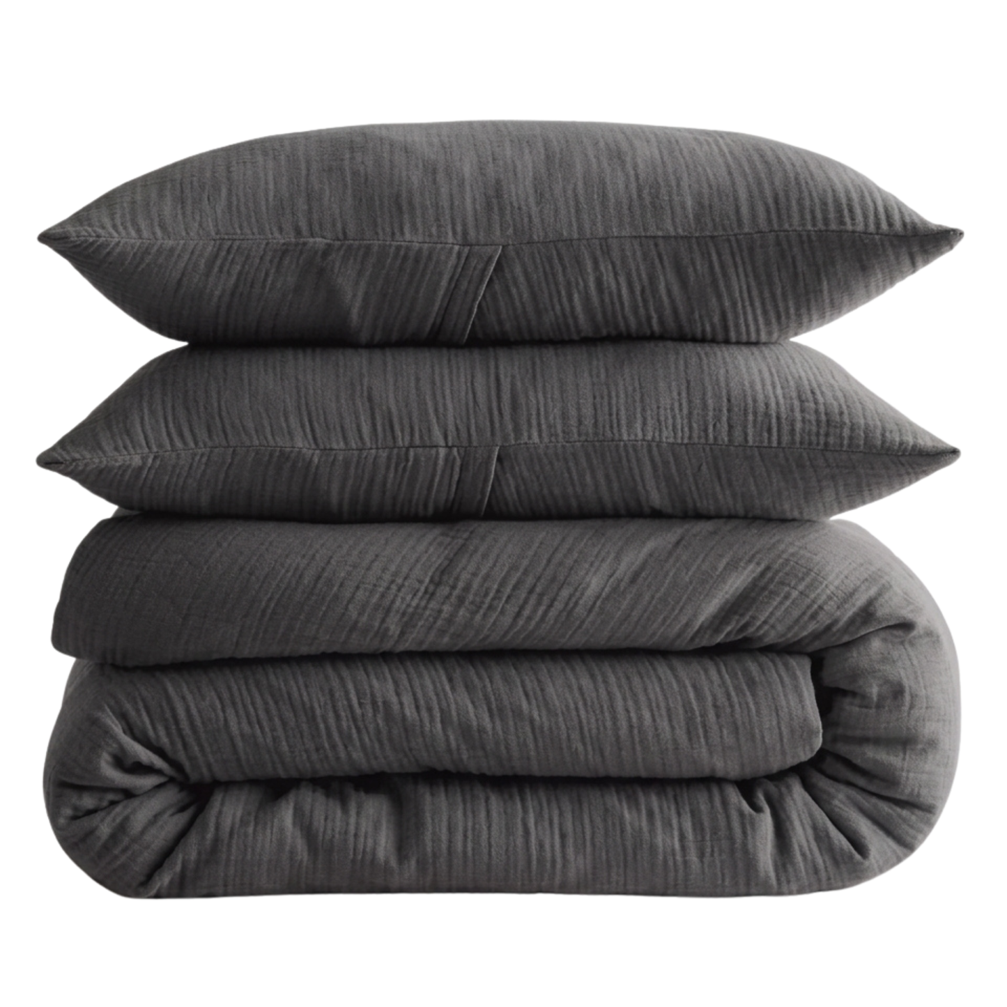Organic Airy Gauze Cotton Duvet Cover Set