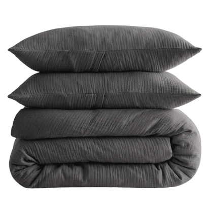 Organic Airy Gauze Cotton Duvet Cover Set