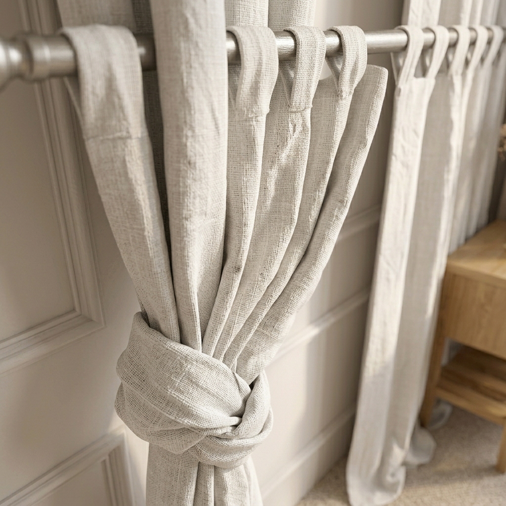 Organic French Flax Linen Curtain