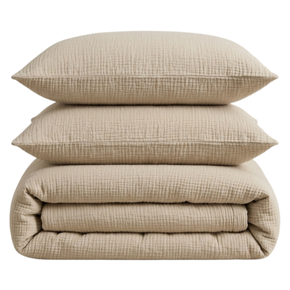 Organic European Flax Linen Duvet Cover Set