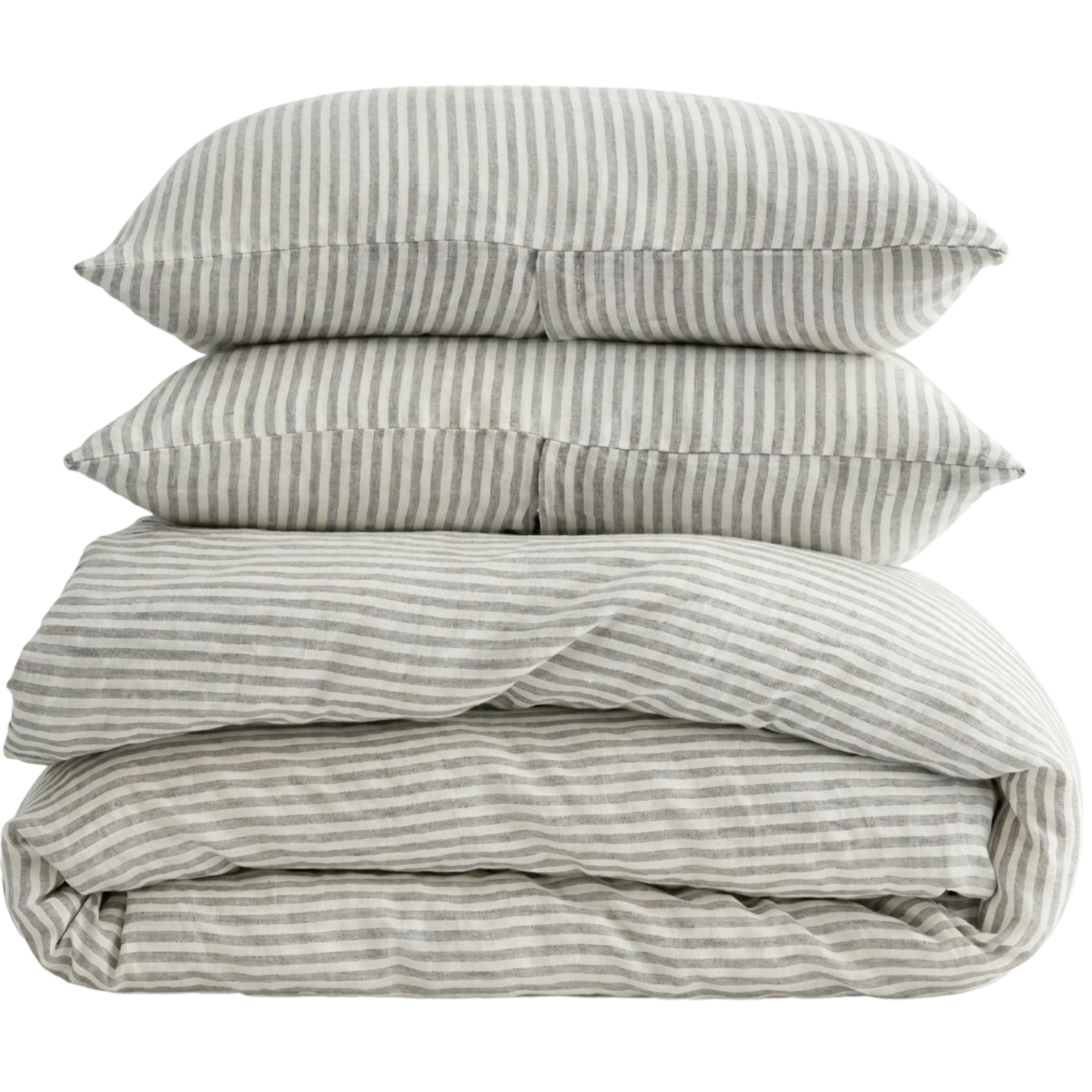 Organic European Flax Linen Duvet Cover Set