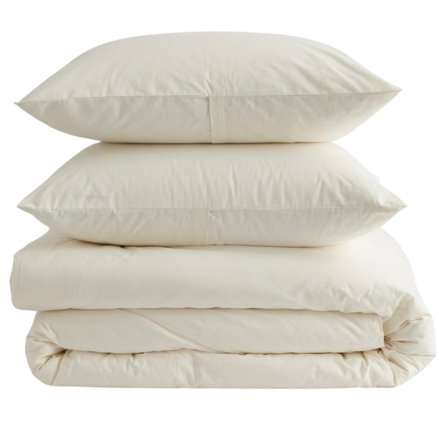 Organic Brushed Cotton Cozy Duvet Cover Set