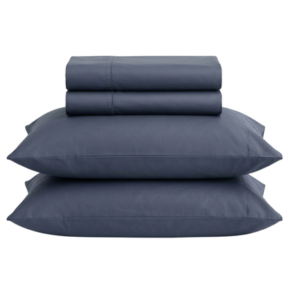 Organic Signature Giza Cotton Sateen Sheet Set