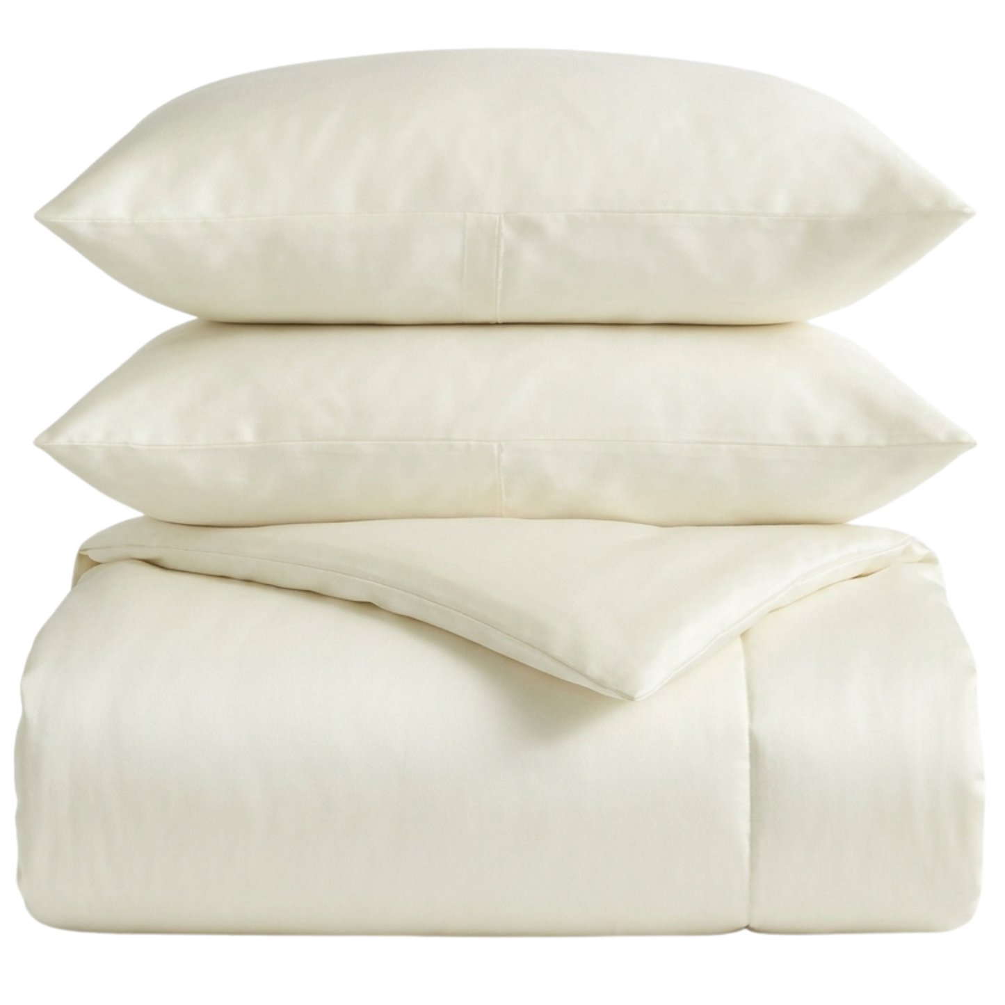 Organic Classic Cotton Percale Duvet Cover Set