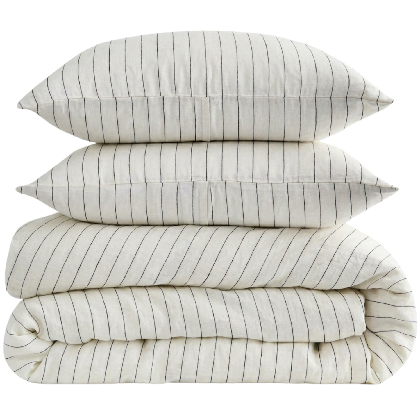 Organic European Flax Linen Duvet Cover Set