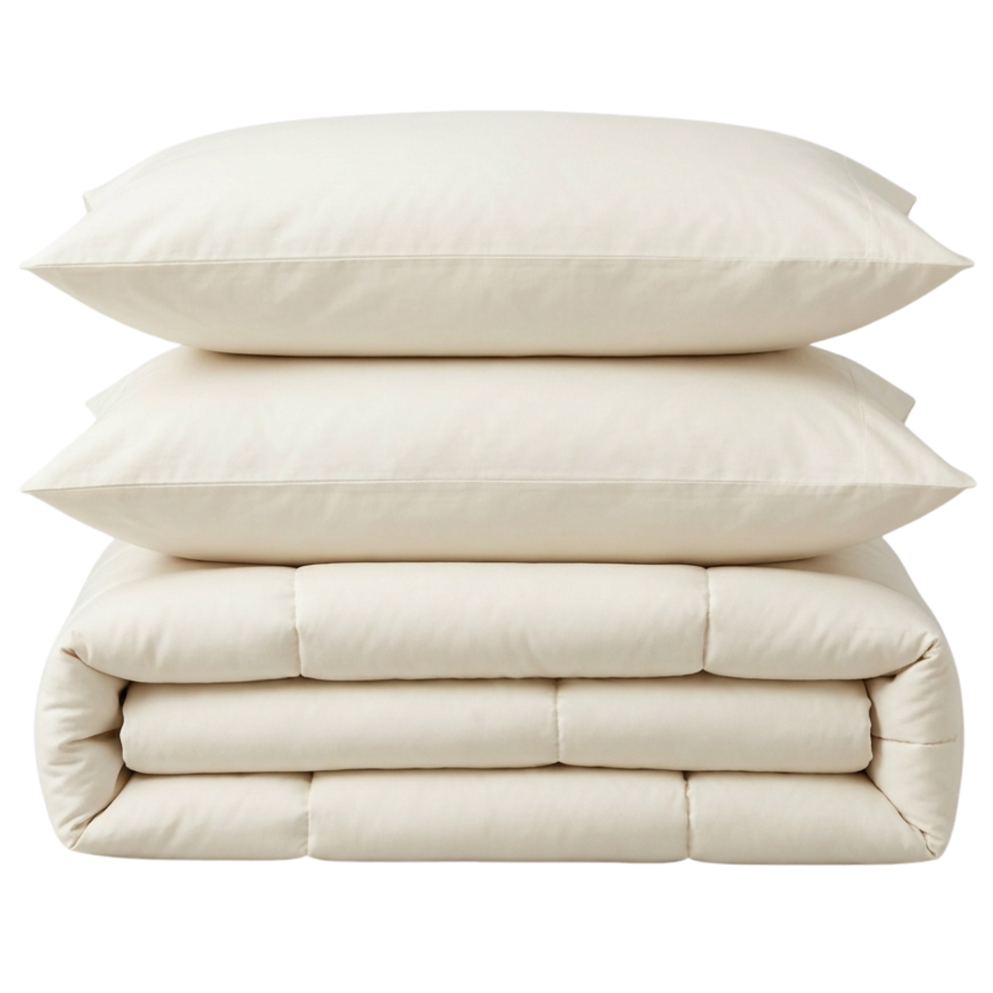 Organic Brushed Cotton Cozy Duvet Cover Set
