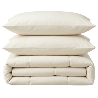 Organic Brushed Cotton Cozy Duvet Cover Set