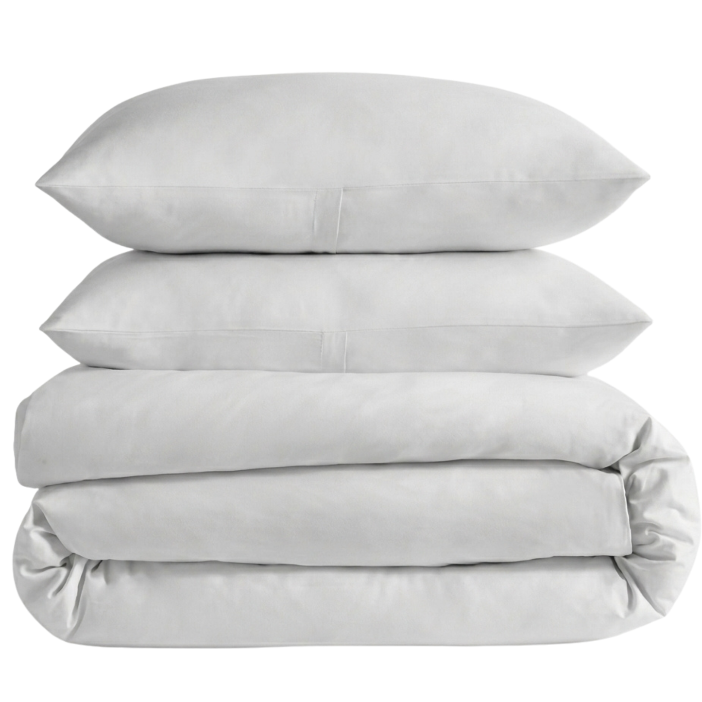 Organic Classic Cotton Percale Duvet Cover Set