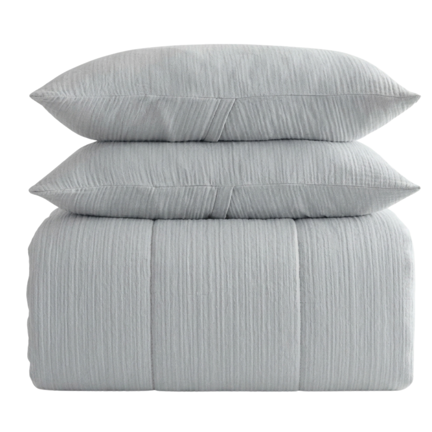Organic Airy Gauze Cotton Duvet Cover Set