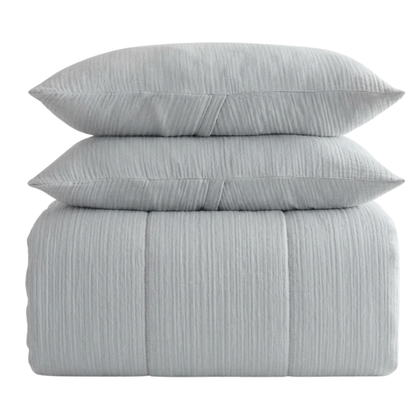 Organic Airy Gauze Cotton Duvet Cover Set