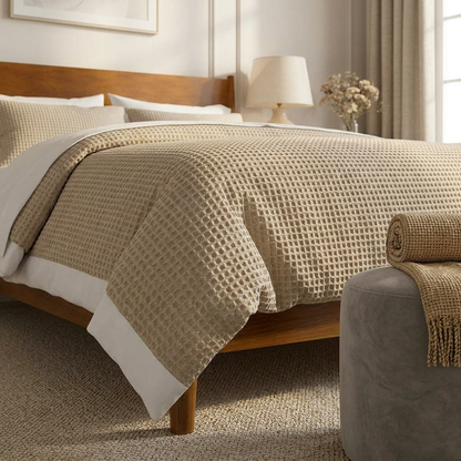 Organic BreezeSoft Cotton Gauze Duvet Cover Set