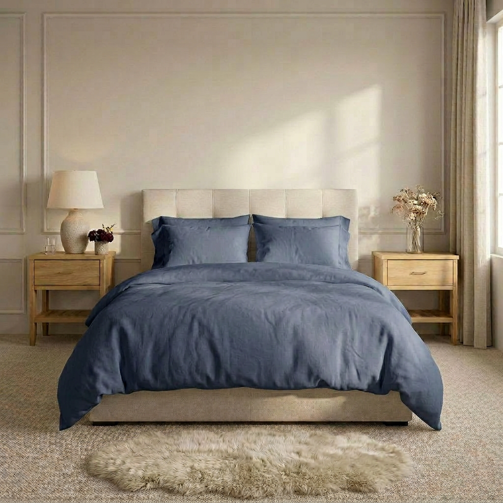 Organic Bamboo Cooling Duvet Cover Set