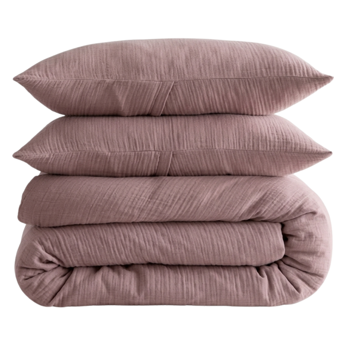 Organic Airy Gauze Cotton Duvet Cover Set
