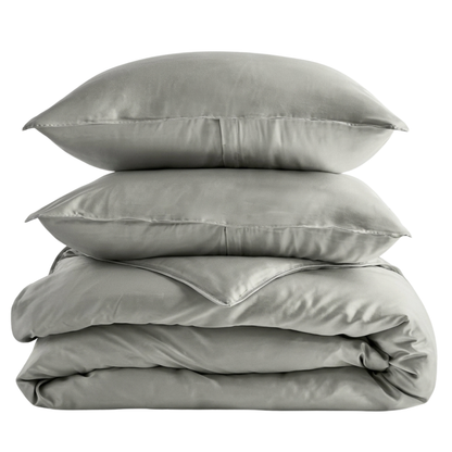 Organic Bamboo Cooling Duvet Cover Set