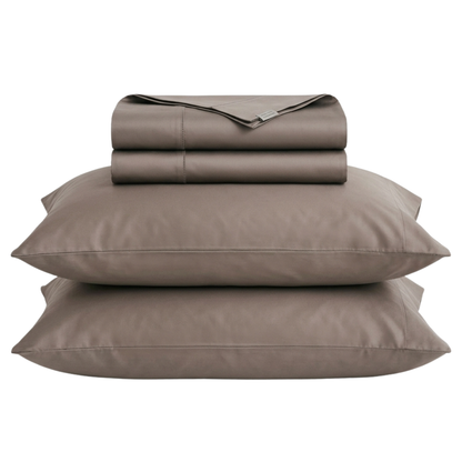 Organic Signature Giza Cotton Sateen Sheet Set