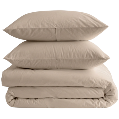 Organic Brushed Cotton Cozy Duvet Cover Set
