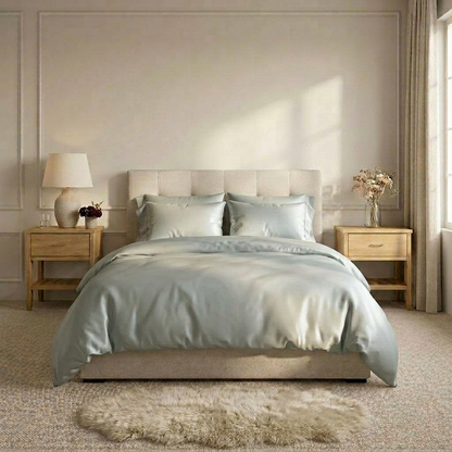 Organic Bamboo Cooling Duvet Cover Set