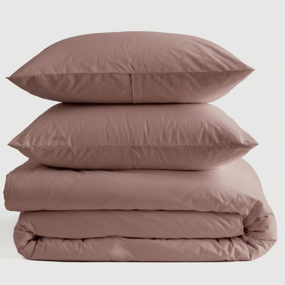 Organic Brushed Cotton Cozy Duvet Cover Set