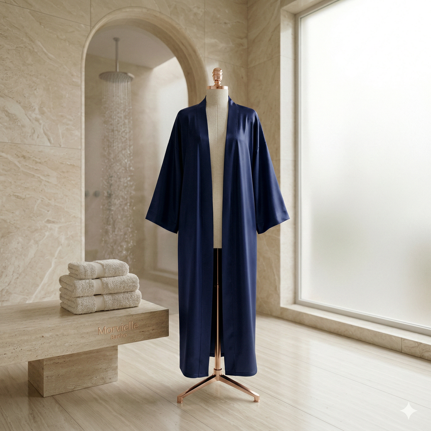 Organic Mulberry Silk Style Robe