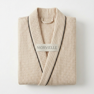 Organic Waffle Cotton Comfort Robe