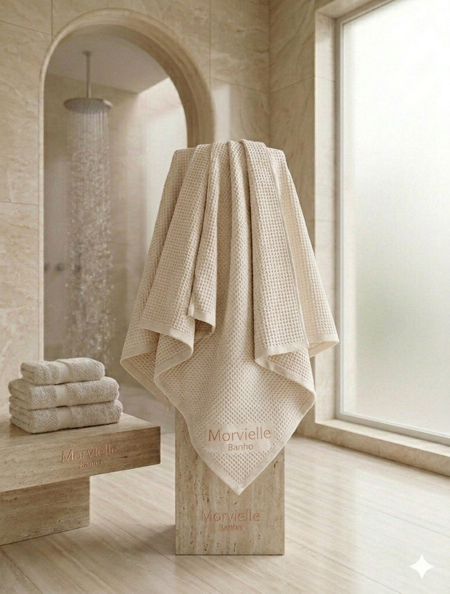 Σετ Πετσέτες Μπάνιου από Οργανικό Τούρκικο Βαμβάκι