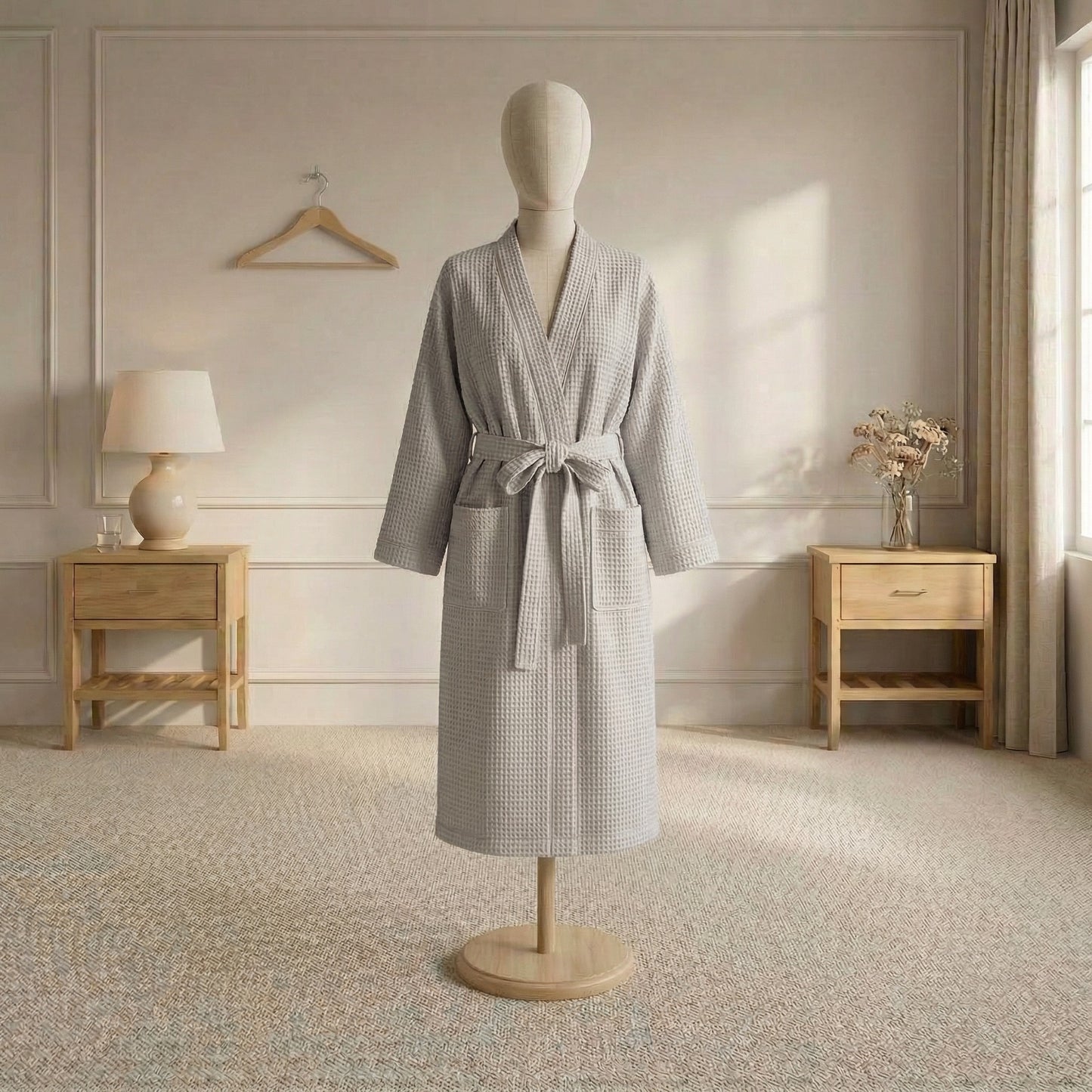 Βαμβακερό Μπουρνούζι Κιμονό από Μπαμπού