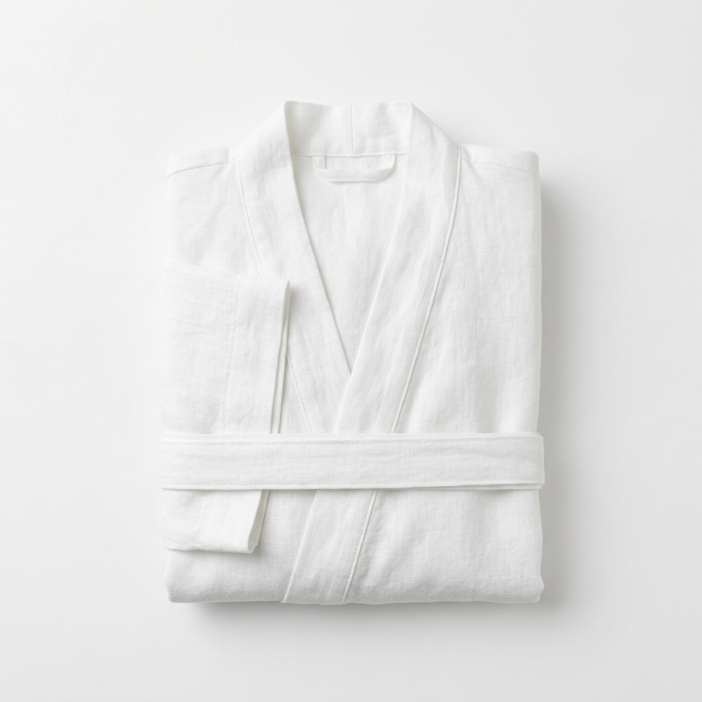 Organic Linen Kimono Bathrobe