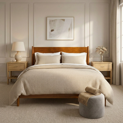 Organic BreezeSoft Cotton Gauze Duvet Cover Set