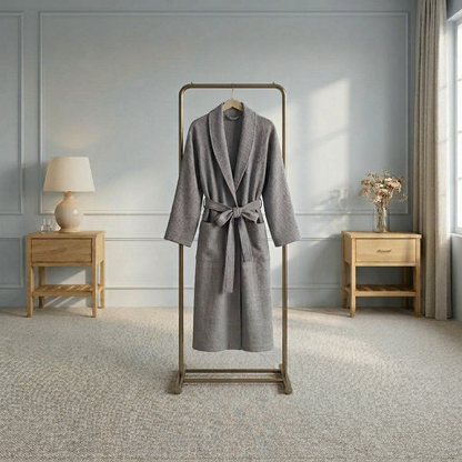 Μπουρνούζι Βάφλα από Οργανικό Βαμβάκι