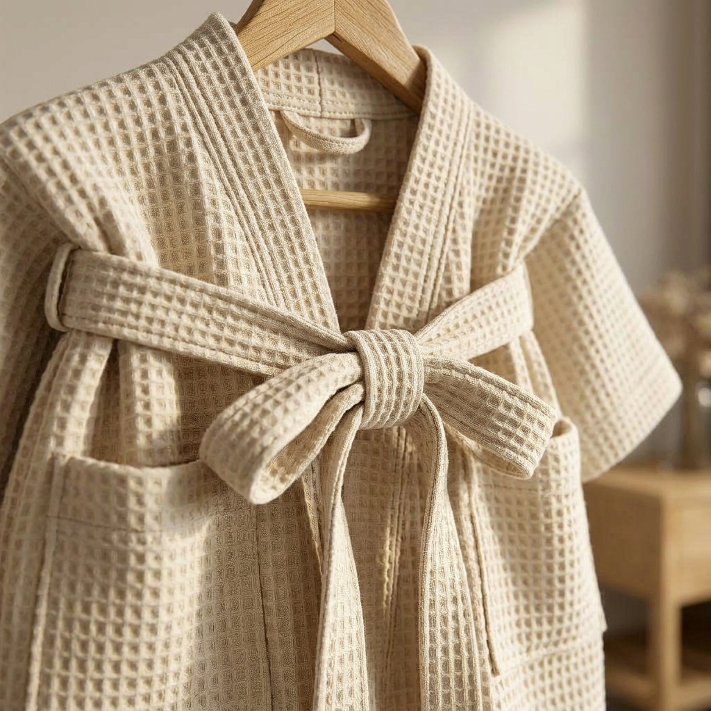 Βαμβακερό Μπουρνούζι Κιμονό από Μπαμπού