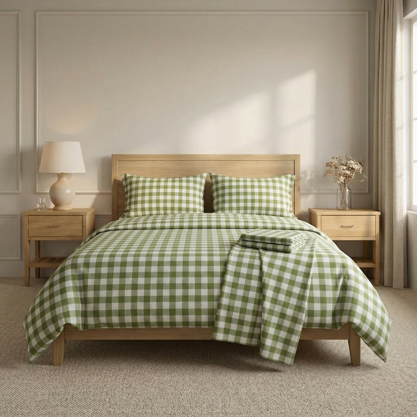 Organic Classic Cotton Percale Sheet Set