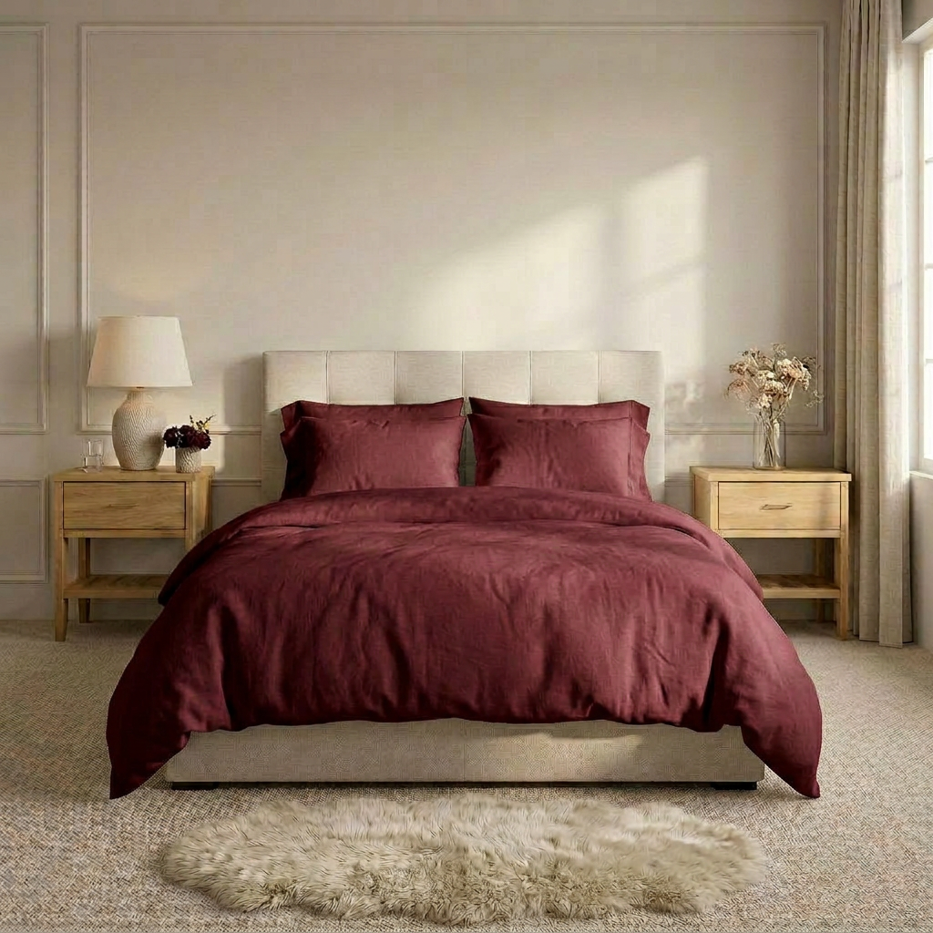 Organic Bamboo Cooling Duvet Cover Set