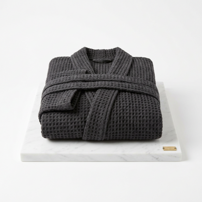 Βαμβακερό Μπουρνούζι Βάφλας